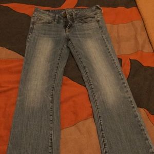 American eagle jeans size 0